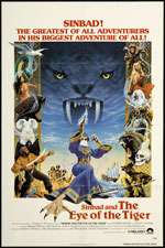 Sinbad and the Eye of the Tiger 1977 Original U.S. One Sheet Movie 