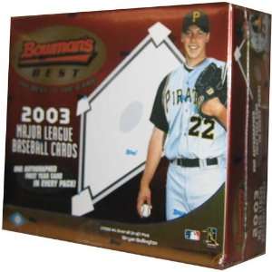  2003 Bowmans Best Baseball HOBBY Box   10P5C: Sports 