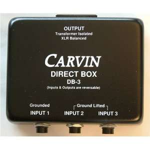  Carvin DB 3 Direct Box Musical Instruments