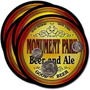  Monument Park , CO Beer & Ale Coasters   4pk Everything 