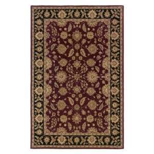   /Brick Opulent Silk Burgundy / Brick Oriental Rug Size: 96 x 136