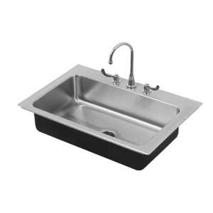   Group Topmount Stainless Steel Sink, LSM 13519 A GR (Without Tappings