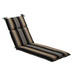   and Tan Stripe Outdoor Chaise Lounge Cushion: Patio, Lawn & Garden