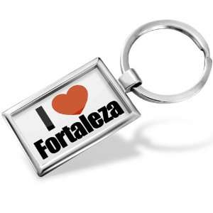Keychain I Love Fortaleza region: Brazil, South America   Hand Made 