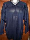 Bakka Sports Hockey Navy Blue V Neck Polyester Jersey Size M EUC