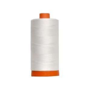  Aurifil Cotton Mako 50 wt 1300M Ivory Arts, Crafts 