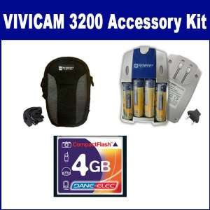  Vivitar ViviCam 3200 Digital Camera Accessory Kit includes 