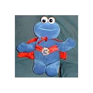   Street 13 Plush Muppet Super Cookie Monster Doll with Cape by Tyco
