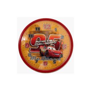  Large Disney Movie CARS Wall Clock: Toys & Games