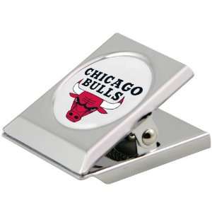  Chicago Bulls Silver Heavy Duty Magnetic Chip Clip: Sports 