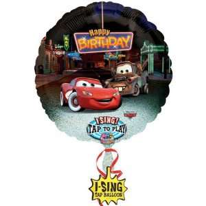  Cars Sing a Tune Birthday Mylar Balloon: Toys & Games