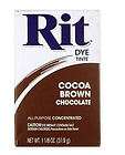 COCOA BROWN RIT FABRIC CRAFT BASKETRY TYE DYE POWDER TINT T SHIRT 