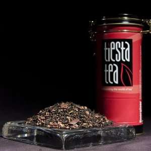 Cremé Au Chocolat, Black Tea (4oz Tin):  Grocery & Gourmet 