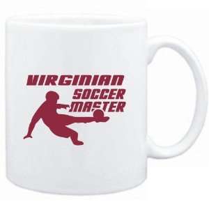    Mug White  Virginian SOCCER MASTER  Usa States