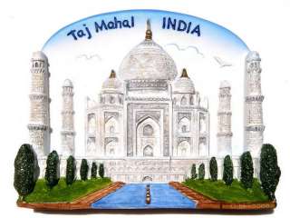 Taj Mahal, INDIA,High Quality Resin 3D fridge Magnet  