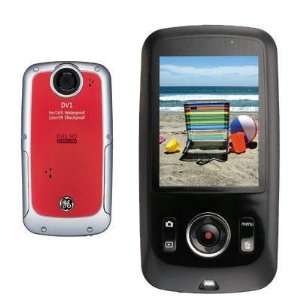   Selected 5MP WP HD Dig Camcorder Red By General Electric: Electronics