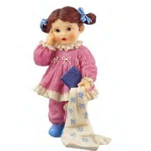  Miniature Girl in Pajama Figurine Doll: Toys & Games