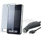   FILM GUARD SCREEN PROTECTOR+CAR DC CHARGER For SAMSUNG BEHOLD T919