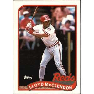  1989 Topps Lloyd McClendon # 644