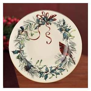 Lenox Winter Greetings Formal Pasta Bowl/ Rim Soup 9  