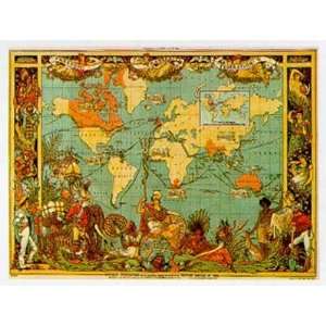  M P Formerly   British Empire map 1886 NO LONGER IN PRINT 