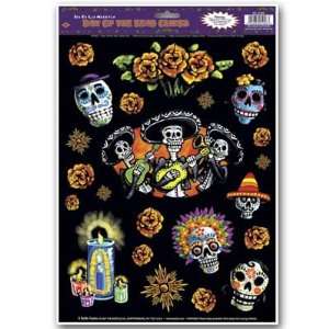  Day of the Dead Window Clings: Home & Kitchen