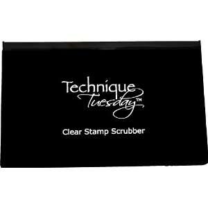  Technique Tuesday Clear Stamp Scrubber : Home & Kitchen