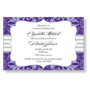  Brocade Lilac Invitations: Home & Kitchen