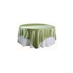  Wholesale wedding Square 90 Satin Overlay   Sage