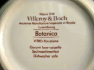 Villeroy & Boch Botanica 7 Pc Place Setting EXCELLENT  