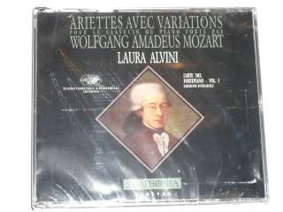 MOZART ARIETTES AVEC VARIATIONS LAURA ALVINI SYMPHONIA  