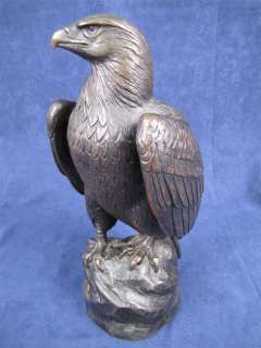 Bronze Sculpture Bald Eagle Joseph Boulton Signed #548  