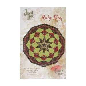  Phillips Fiber Art Patterns Ruby Ring A Jewel Box Gem 