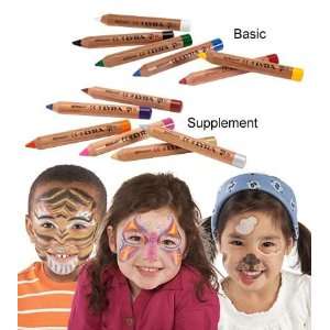  Lyra Supplement SetNontoxic Facepaint Theater Pencils, Set 
