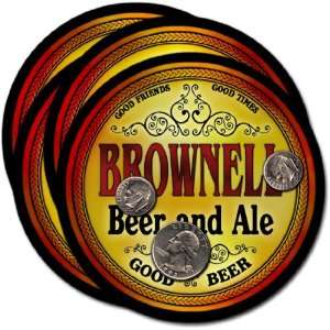  Brownell, KS Beer & Ale Coasters   4pk: Everything Else