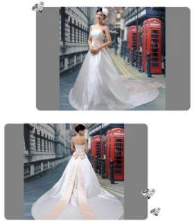   version tail Beautiful wedding dress princess pleasant Bra elegant Pr