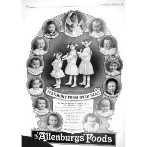   1915 ALLENBURYS FOOD CHILDREN BUCHANAN SCOTCH WHISKY