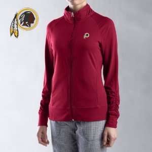  Buck Washington Redskins Womens Full Zip Impulse Jacket: Sports
