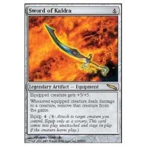   Magic the Gathering   Sword of Kaldra   Mirrodin   Foil Toys & Games