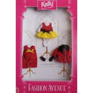  Barbie KELLY Fashion Avenue w Red & Yellow Lady Bug 