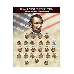  Lincoln Wheat Penny Collection: Toys & Games