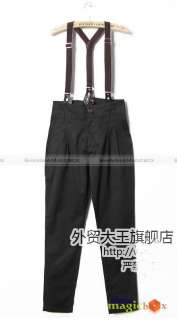 Women Overall Suspender Trousers Pants 5 Colors New 020  