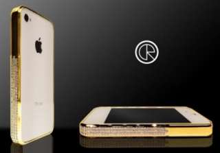   GOLD iPhone 4/4s Designer Luxury Metal BLING Case Bumper LV007  
