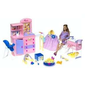  Happy Family: Midge Doll with Baby and Nursery Playset 
