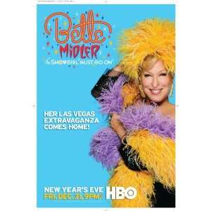  Bette Midler: The Showgirl Must Go On Poster Movie 11 x 17 