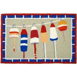  Buoys Tropical Area Rug