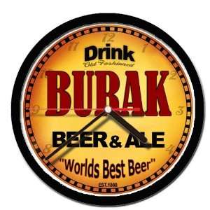  BURAK beer and ale cerveza wall clock: Everything Else