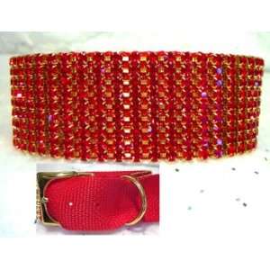  Ruby Radiance Collar Size M (9 1/2 to 11neck)