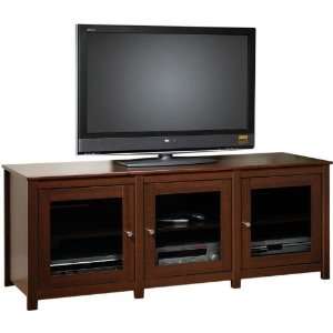  Santino TV Stand with 3 Glass Doors JWA149: Office 