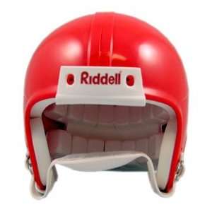  Riddell Blank Mini Football Helmet Shell   Scarlet Sports 